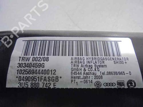 Right curtain airbag SKODA SUPERB I (3U4) 1.9 TDI | BP2052894C12 