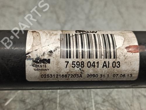 Left rear driveshaft BMW X3 (F25)  | BP15845471M40 