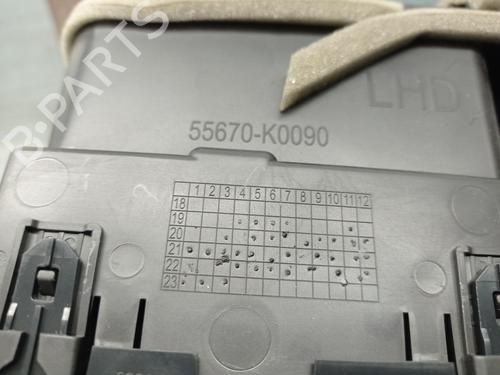 Air vent TOYOTA YARIS (_P21_, _PA1_, _PH1_) 1.5 Hybrid (MXPH10, MXPH11) | BP23129153I21