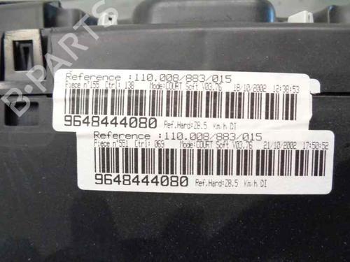 Instrument cluster PEUGEOT 607 (9D, 9U) 2.2 HDi | BP6519177C47 
