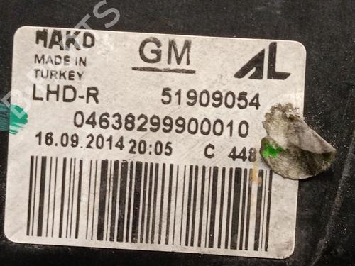 Right headlight OPEL COMBO Box Body/MPV (X12) 1.3 CDTI (B05) | BP38988582C29 - Image 8