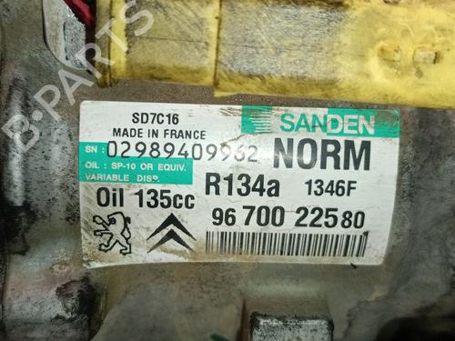AC compressor CITROËN C5 III (RD_) 2.0 HDi 140 (RDRHF8, RDRHFA, RDRHA8, RDRHAJ) | BP38460974M34  - Image 7