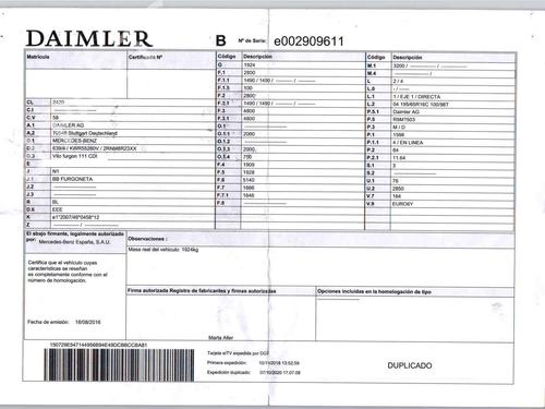 Pipe MERCEDES-BENZ VITO Van (W447) 111 CDI (447.601, 447.603, 447.605) | BP36440555M125 - Image 7