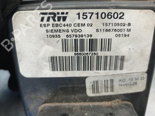 ABS pump PEUGEOT 407 SW (6E_, 6D_) 2.0 HDi 135 | BP27243596M43 