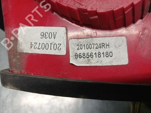 Højre baglygte PEUGEOT 206 Hatchback (2A/C) 1.4 HDi eco 70 | BP26493896C35 