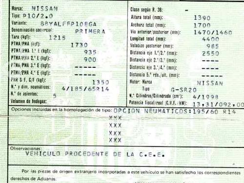 Starter NISSAN PRIMERA (P10)  | BP2070606M8 