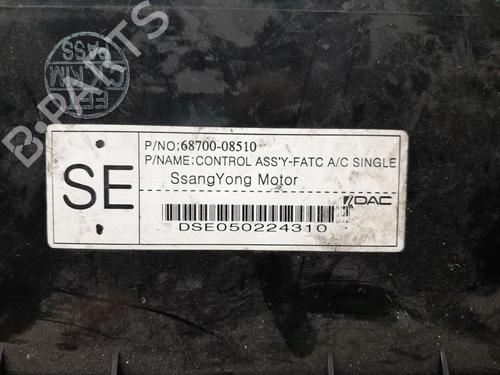 Climate control SSANGYONG REXTON / REXTON II (GAB_) 2.7 Xdi 4x4 | BP37443837I5 - Image 5