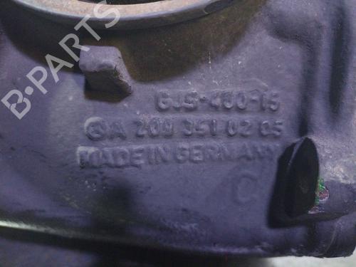 Rear differential MERCEDES-BENZ CLK (C209) CLK 220 CDI (209.308) | BP25235009M24 