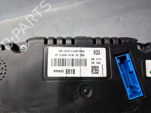 Instrument cluster VW POLO V (6R1, 6C1) 1.6 TDI | BP26523872C47 
