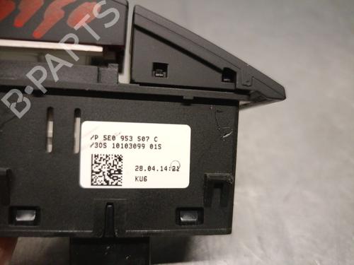 Warning switch SKODA OCTAVIA III Combi (5E5, 5E6) 2.0 TDI | BP37376678I22 - Image 5