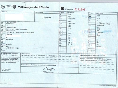 Right tailgate light VW TOURAN (1T3) 1.6 TDI | BP31852902C80 - Image 9