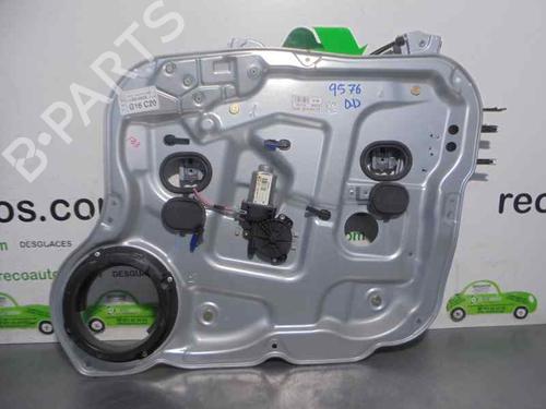 Used Front right window mechanism HYUNDAI SANTA FÉ II (CM) 2.2 CRDi GLS 4x4 (150 hp) 4608660