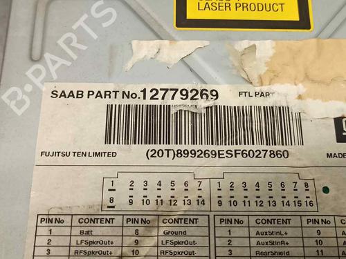Radio SAAB 9-3 (YS3F, E79, D79, D75) 1.9 TiD | BP11750576E6 