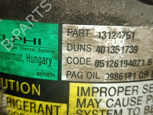 AC compressor OPEL ASTRA H GTC (A04) 1.7 CDTi (L08) | BP32451832M34  - Image 6