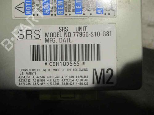 ECU airbags HONDA CR-V I (RD) 2.0 16V 4WD (RD1, RD3) | BP6533767M53 