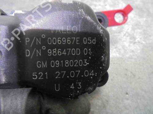 Heater blower motor SAAB 9-3 (YS3F, E79, D79, D75) 1.9 TiD | BP2054312M62 
