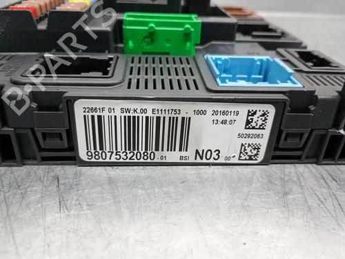 Fuse box PEUGEOT 2008 I (CU_) 1.2 THP 110 / PureTech 110 | BP29324987E1 