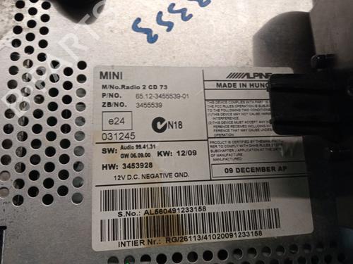 Radio MINI MINI CLUBMAN (R55) Cooper D | BP28036604E6 