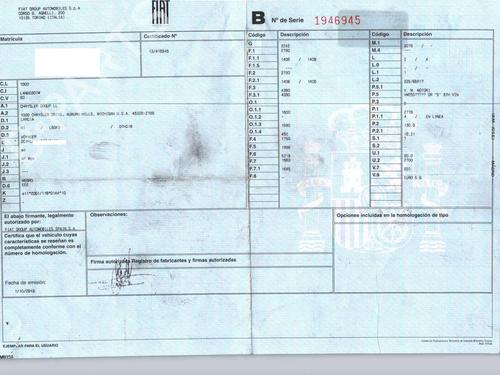 Handskerum LANCIA VOYAGER MPV (404_) 2.8 CRD (RT, 53) | BP27298535C95 - Image 7