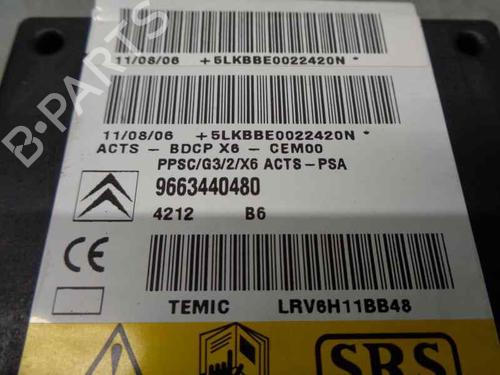 ECU airbags CITROËN C6 (TD_) 2.7 HDi | BP6040891M53 