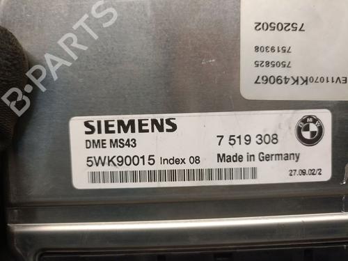 Engine control unit (ECU) BMW 3 (E46) 320 i | BP35756690M57 - Image 4