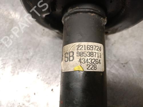 Left front shock absorber OPEL CORSA B (S93) 1.0 i 12V (F08, F68, M68) | BP22725727M16 