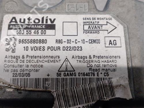 Airbag styreenhed PEUGEOT 407 SW (6E_, 6D_) 2.0 HDi 135 | BP29717484M53