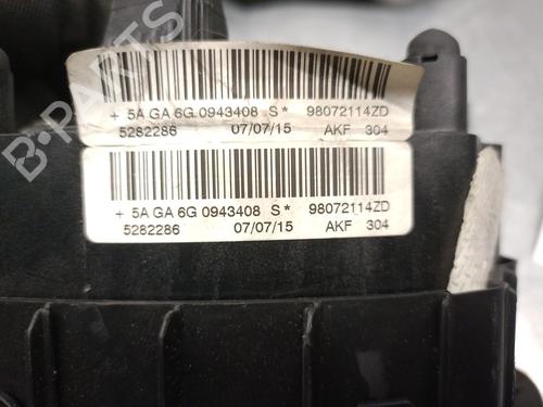 Driver airbag PEUGEOT 2008 I (CU_) 1.6 BlueHDi 100 | BP29704968C9 