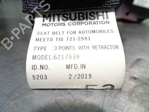 Rear left seatbelt MITSUBISHI MIRAGE / SPACE STAR VI Hatchback (A0_A) 1.2 (A03A) | BP7446324I29 
