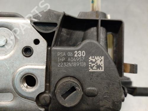 Front right lock PEUGEOT 5008 (0U_, 0E_) 1.6 HDi | BP16862139C97 