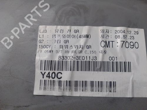 Rear right panel KIA SORENTO I (JC) 2.5 CRDi 4WD | BP17108123C61 