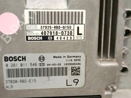 Engine control unit (ECU) HONDA ACCORD VII (CL, CN) 2.2 i-CTDi (CN1) | BP27285693M57 