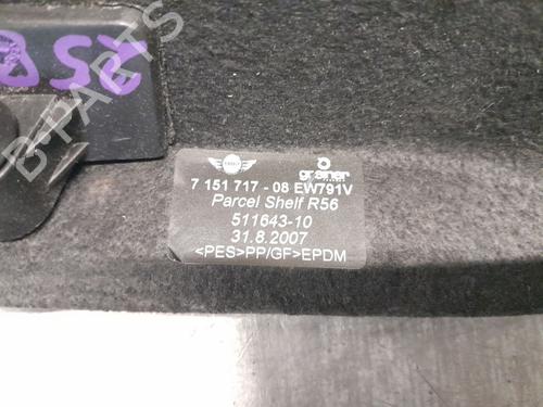 Rear parcel shelf MINI MINI (R56) Cooper | BP36848376C85 - Image 4