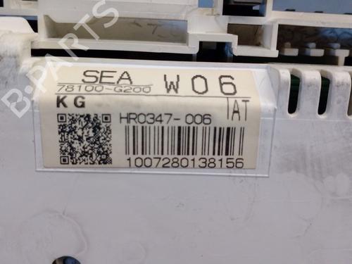 Instrument cluster HONDA ACCORD VII (CL, CN) 2.0 (CL7) | BP29003050C47 