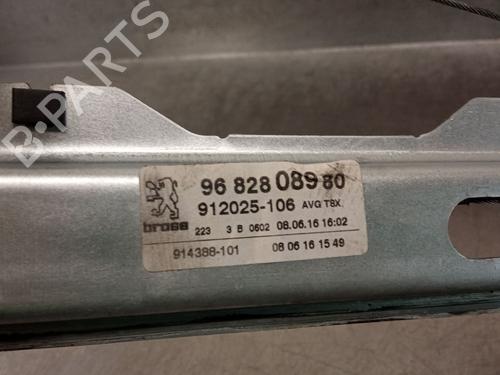 Front left window mechanism PEUGEOT 3008 I MPV (0U_) 1.6 BlueHDi 120 | BP29446778C22 