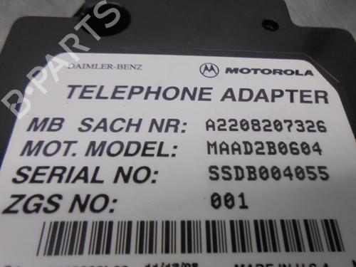 Electronic module MERCEDES-BENZ S-CLASS (W220) S 430 (220.070, 220.170) | BP15227759M83 
