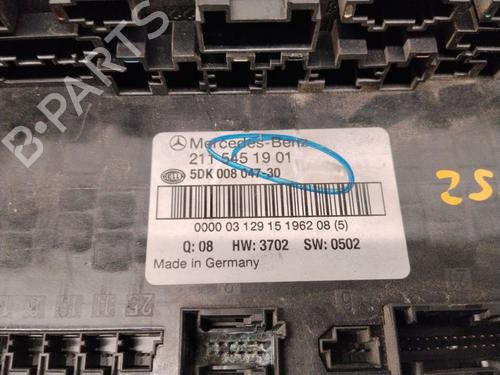 Fuse box MERCEDES-BENZ E-CLASS (W211) E 270 CDI (211.016) | BP35962568E1 - Image 4