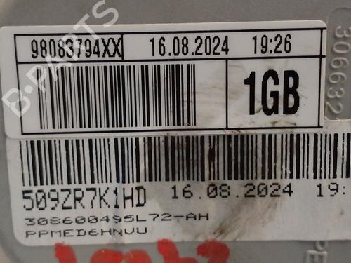 Front left seatbelt FIAT SCUDO Van 1.5 Multijet 120 (506) | BP32229898I26 