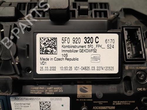 Instrument cluster SEAT ATECA (KH7, KHP) 1.5 TSI | BP36433065C47 - Image 5