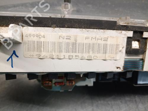 Instrument cluster CITROËN BERLINGO / BERLINGO FIRST MPV (MF_, GJK_, GFK_) 1.9 D (MFWJZ) | BP28424389C47