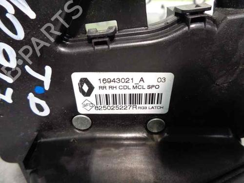 Rear right lock RENAULT MEGANE IV Hatchback (B9A/M/N_)  | BP5630055C99 