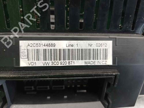 Instrument cluster VW PASSAT B6 (3C2) 2.0 TDI 16V | BP10282982C47 