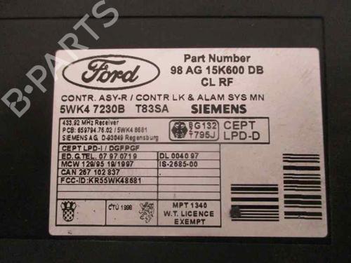Comfort control module FORD FOCUS I (DAW, DBW) 2.0 16V | BP4237983M56 