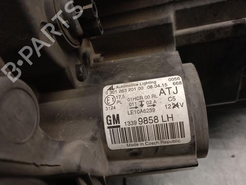 Left headlight OPEL ZAFIRA TOURER C (P12) 2.0 CDTi (75) | BP31628859C28