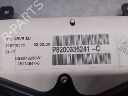 Instrument cluster NISSAN KUBISTAR MPV (X76) 1.5 dCi 70 | BP31148867C47 