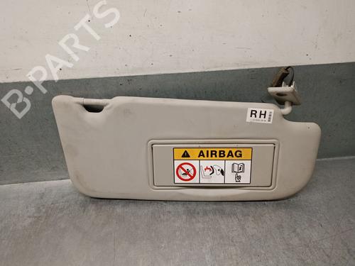 Used Right sun visor Right sun visor RENAULT KADJAR (HA_, HL_) 1.2 TCe 130 (HLMR) (130 hp) 40508401 40508401