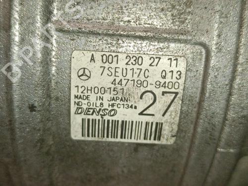 AC compressor MERCEDES-BENZ M-CLASS (W163) ML 400 CDI (163.128) | BP22210821M34 