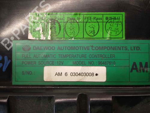 Climate control DAEWOO REZZO (U100) 2.0 | BP10139743I5 