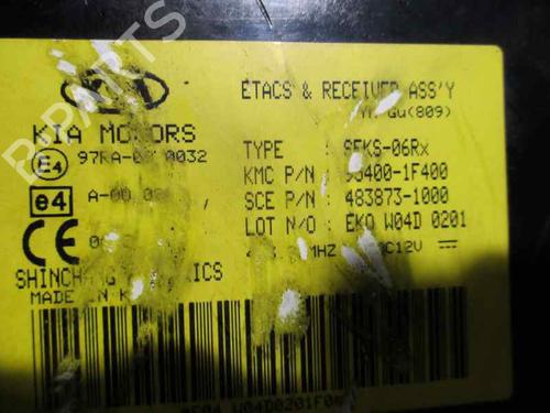 Control unit KIA SPORTAGE II (JE_, KM_)  | BP2435072M11 