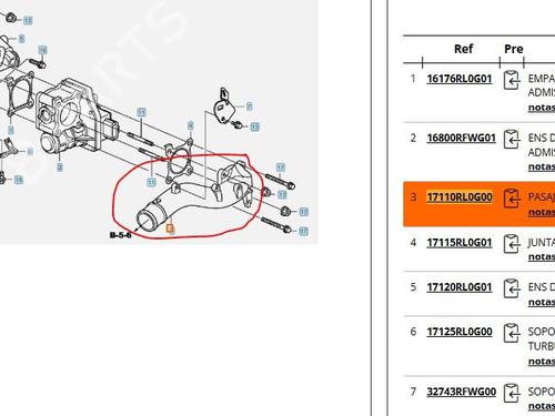 Pipe HONDA CR-V III (RE_) 2.2 i-DTEC 4WD (RE6) | BP40184534M125 - Image 5